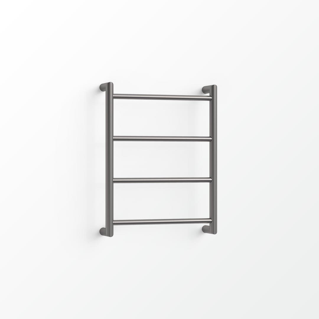 (Clearance) Fluid Non-Heated Towel Ladder - 55x40cm Satin Black